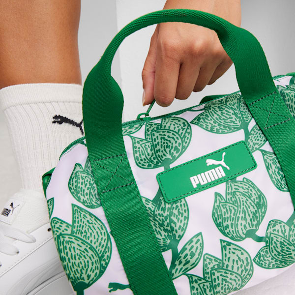 Bolso tipo barril Core Base , Archive Green-Blossom AOP, extralarge